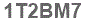 The text to enter in the texbox below is: 1T2BM7