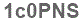 The text to enter in the texbox below is: 1c0PNS