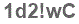 The text to enter in the texbox below is: 1d2!wC