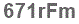 The text to enter in the texbox below is: 671rFm