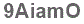 The text to enter in the texbox below is: 9AiamO