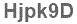The text to enter in the texbox below is: Hjpk9D