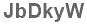 The text to enter in the texbox below is: JbDkyW