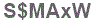 The text to enter in the texbox below is: S$MAxW
