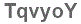 The text to enter in the texbox below is: TqvyoY