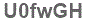 The text to enter in the texbox below is: U0fwGH
