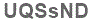 The text to enter in the texbox below is: UQSsND