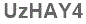 The text to enter in the texbox below is: UzHAY4