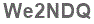 The text to enter in the texbox below is: We2NDQ