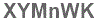 The text to enter in the texbox below is: XYMnWK