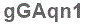The text to enter in the texbox below is: gGAqn1
