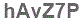 The text to enter in the texbox below is: hAvZ7P