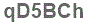 The text to enter in the texbox below is: qD5BCh