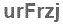 The text to enter in the texbox below is: urFrzj