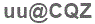 The text to enter in the texbox below is: uu@CQZ