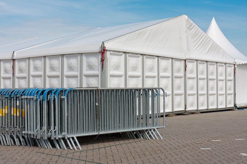 Tent Structures Architecture for Event Security