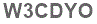 The text to enter in the texbox below is: W3CDYO