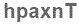 The text to enter in the texbox below is: hpaxnT