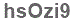 The text to enter in the texbox below is: hsOzi9